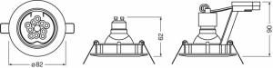 LIGHTIFY Downlight Tunable White
